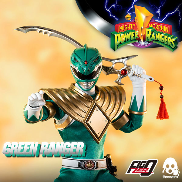 ThreeZero 1/6 Scale Collectible Green Power Ranger Action Figure