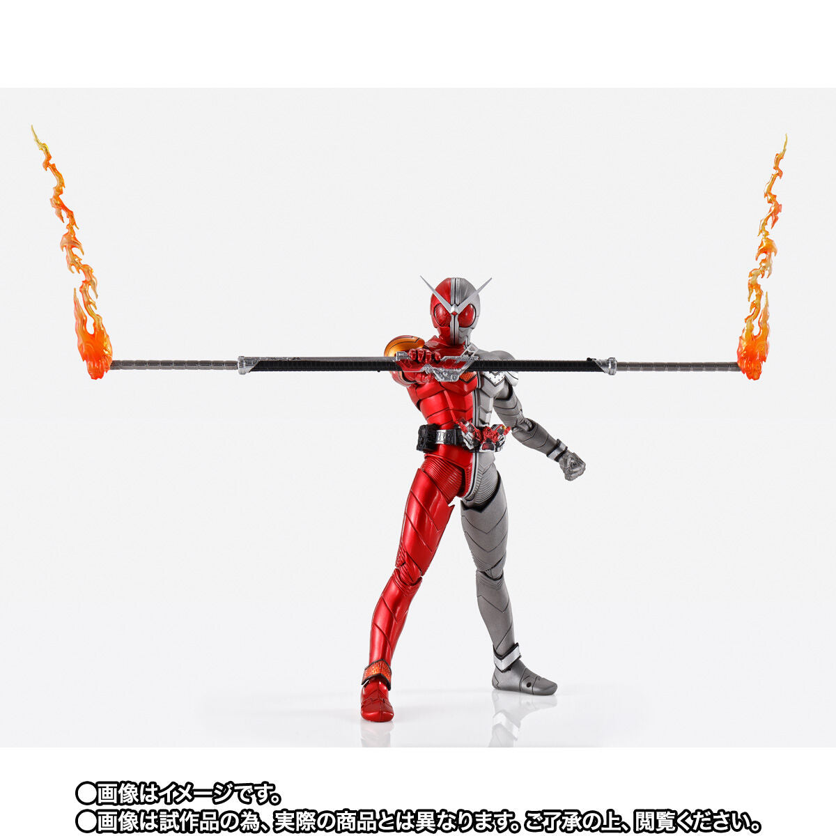 SH Figuarts Kamen Rider W Heat Metal Anime Edition with Fuuto PI BD Vol 2
