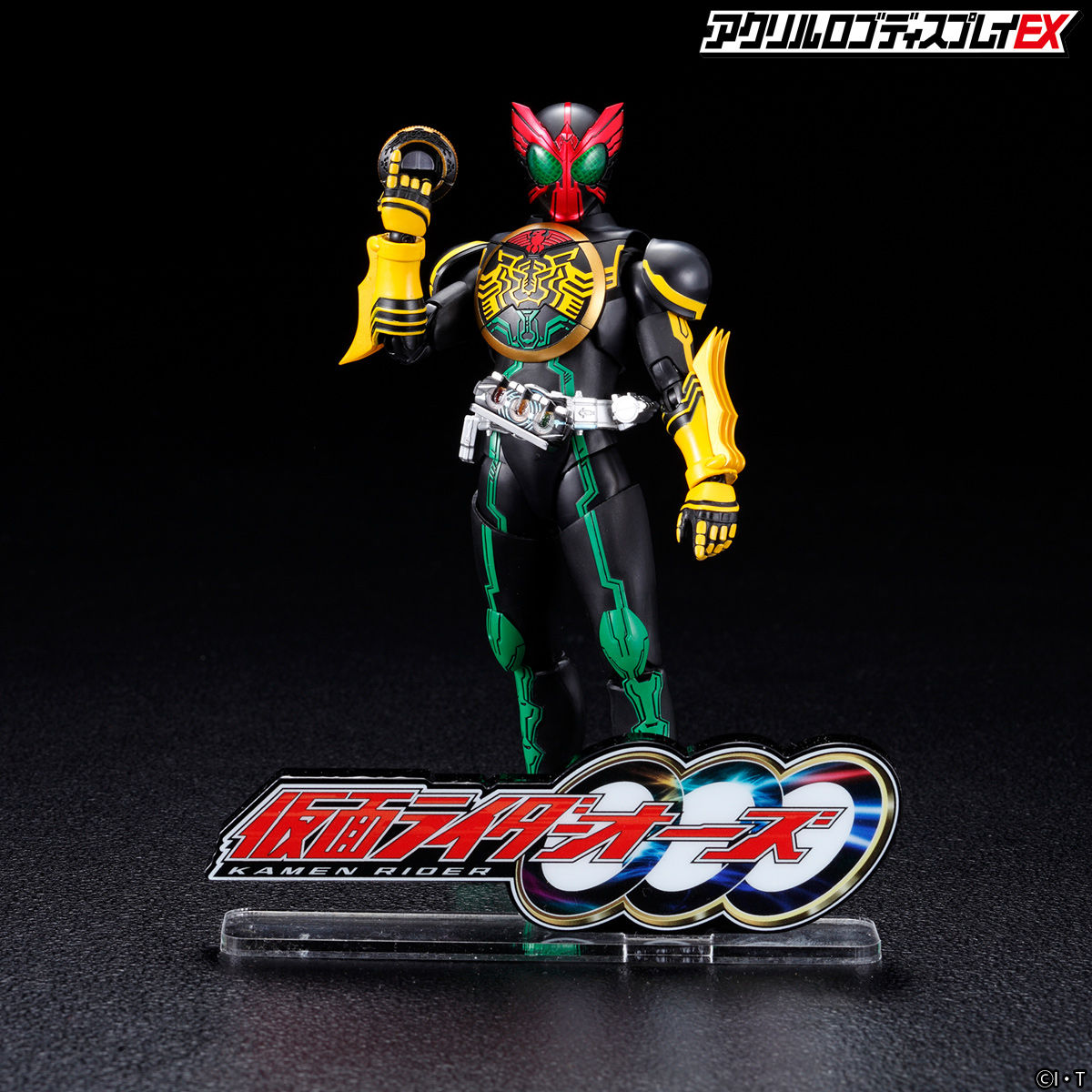 High - Quality Acrylic Display Stand for Kamen Rider OOO Logo