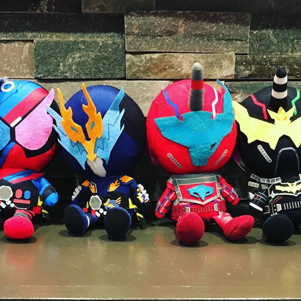 Kamen Rider Build Collectible Plush Doll Toys