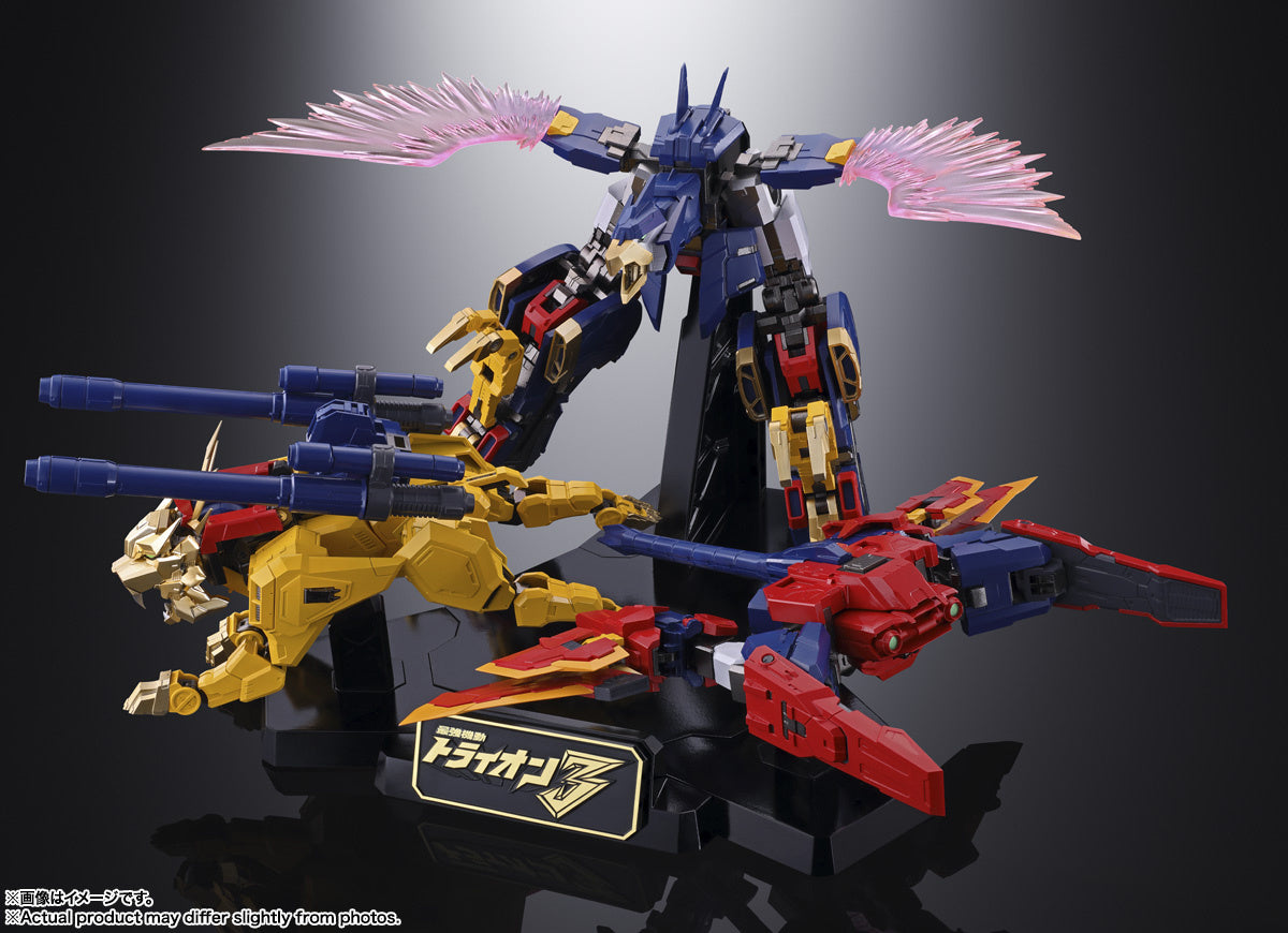 Soul of Chogokin Collectible Figure - GX-113 The Mightiest Mobile Gundam Tryon 3