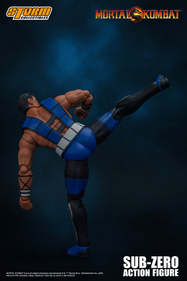 Unmasked Sub - Zero Action Figure from Mortal Kombat 3