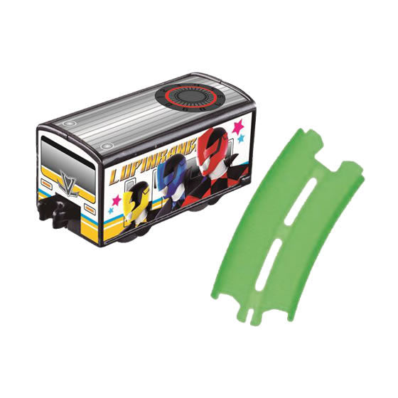 Lupinranger VS Patoranger Collectible Chararail Set with Winding Main Cars