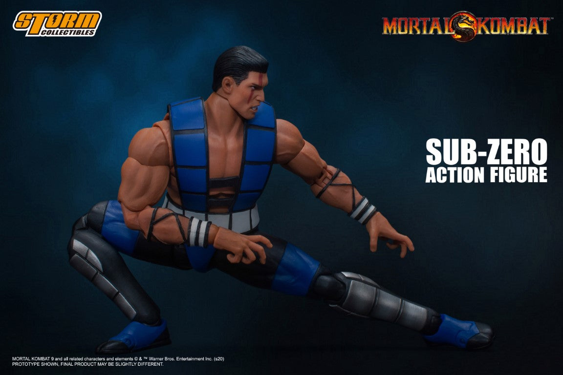 Unmasked Sub - Zero Action Figure from Mortal Kombat 3