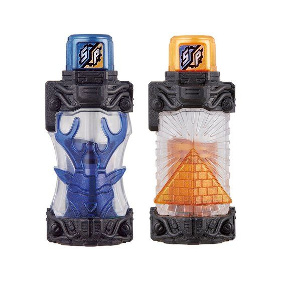 DX Deer and Pyramid Full Bottle Set for Build Driver, Phone and Associated Weapons