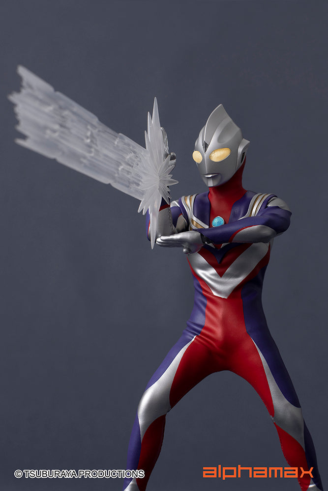Alphamax 6.5 - inch Fully - Posable Ultraman Tiga Action Figure with Hidden Joints