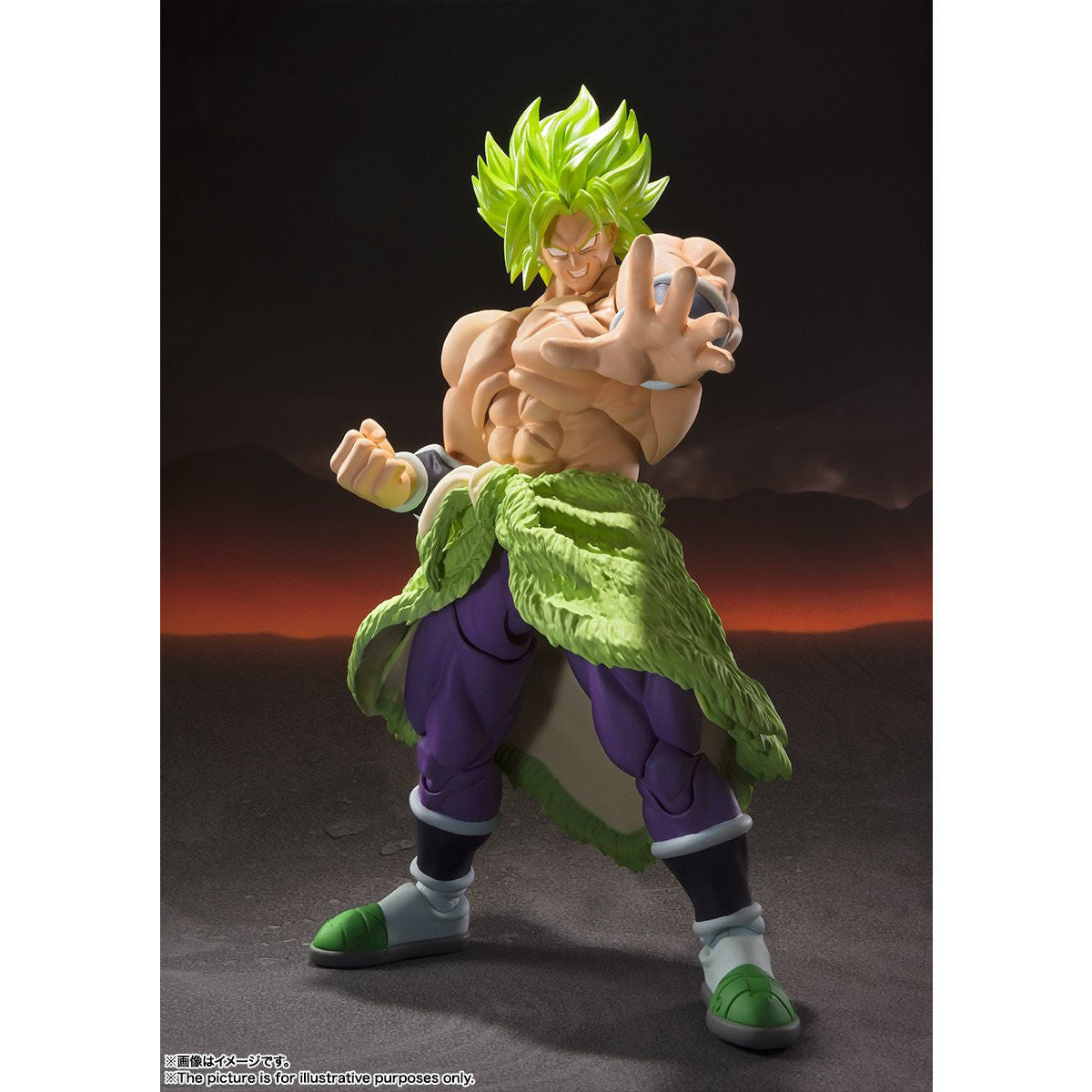SH Figuarts Full - Powered Super Saiyan Broly Action Figure