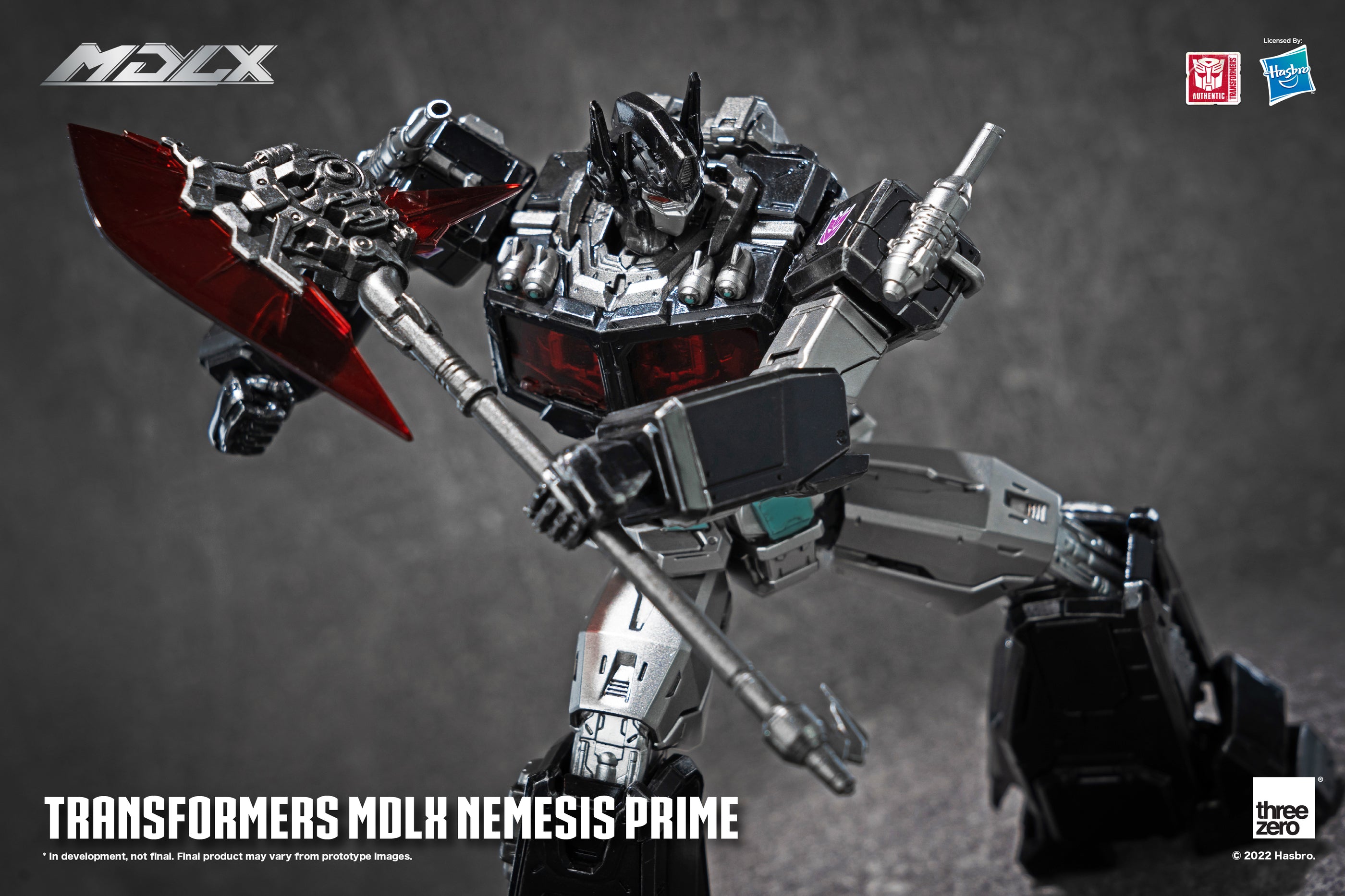 Threezero MDLX Series - 7-Inch Tall Transformers Nemesis Prime Figure