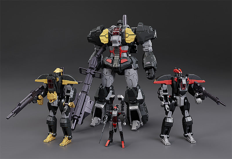 The Gattai Combining Dancouga Action Figure - A Completely Transforming Alloy Model