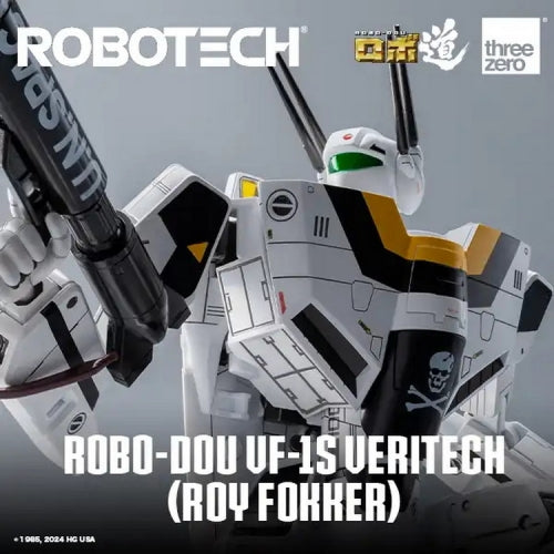 ROBO-DOU VF-1S Veritech Collectible Figure - Roy Fokker Version