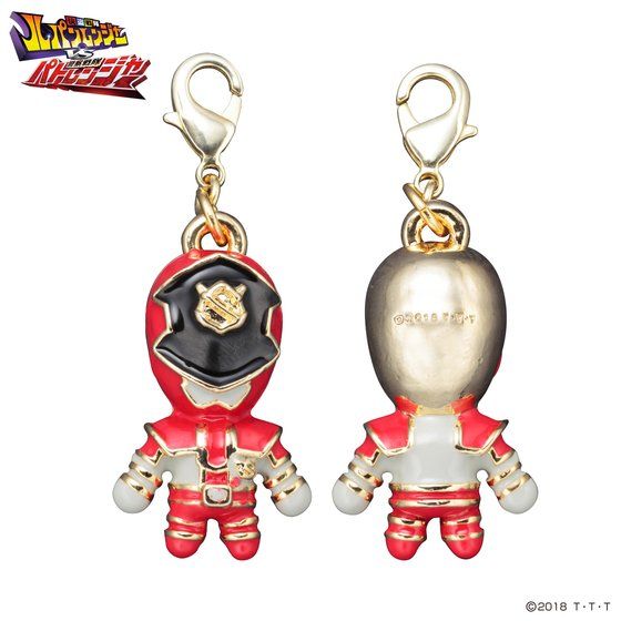 Exquisitely Hand - painted Lupinranger and Patoranger Metal Collectible Charms