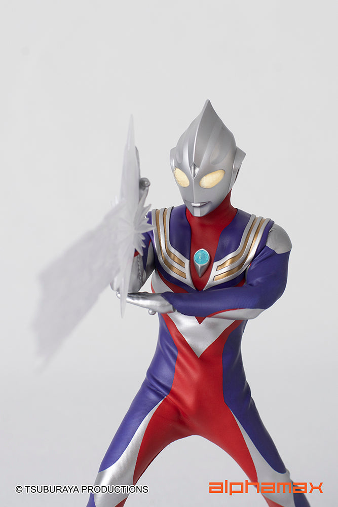 Alphamax 6.5 - inch Fully - Posable Ultraman Tiga Action Figure with Hidden Joints