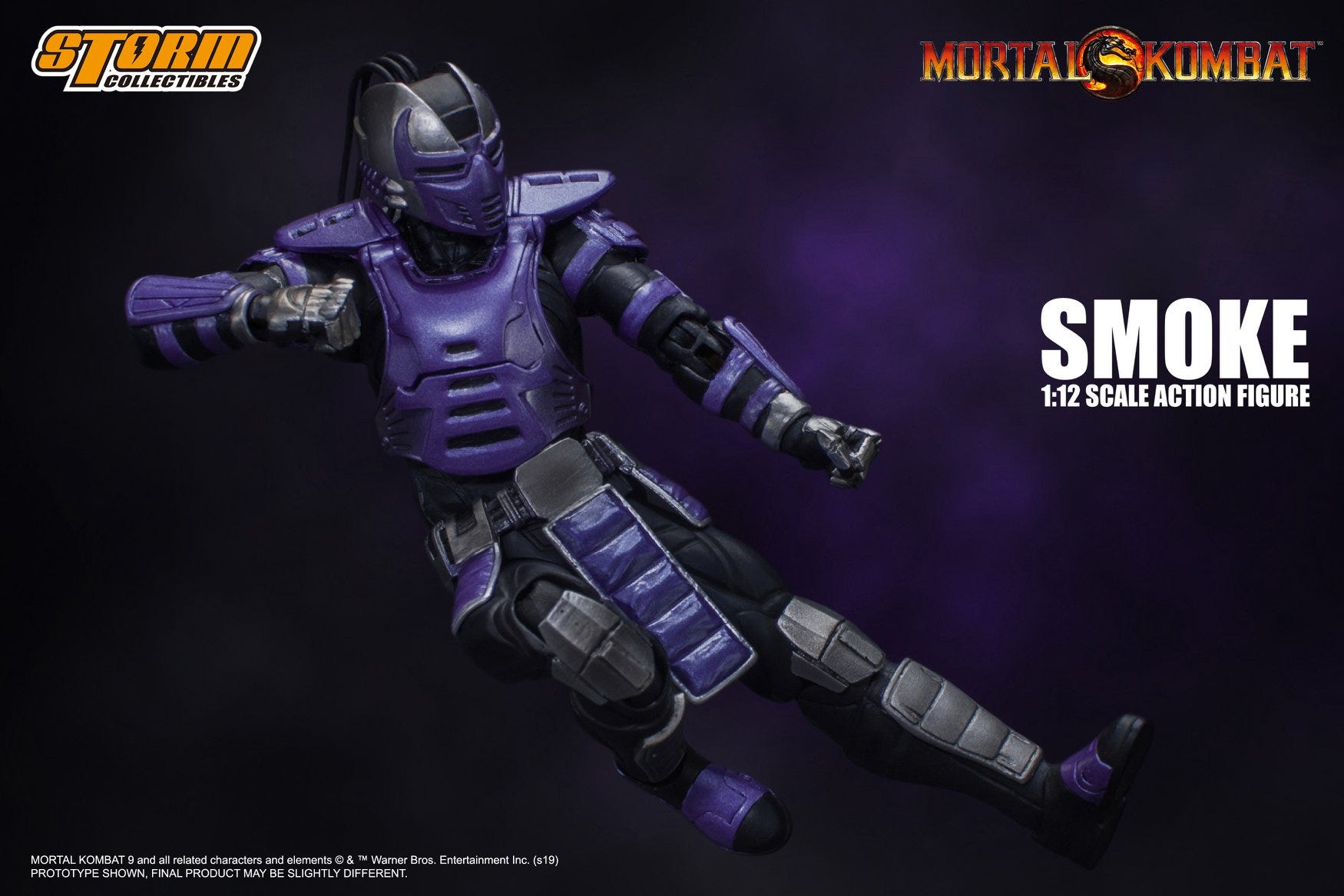 Storm Collectibles New York Comic Con 2019 Smoke Mortal Kombat Action Figure