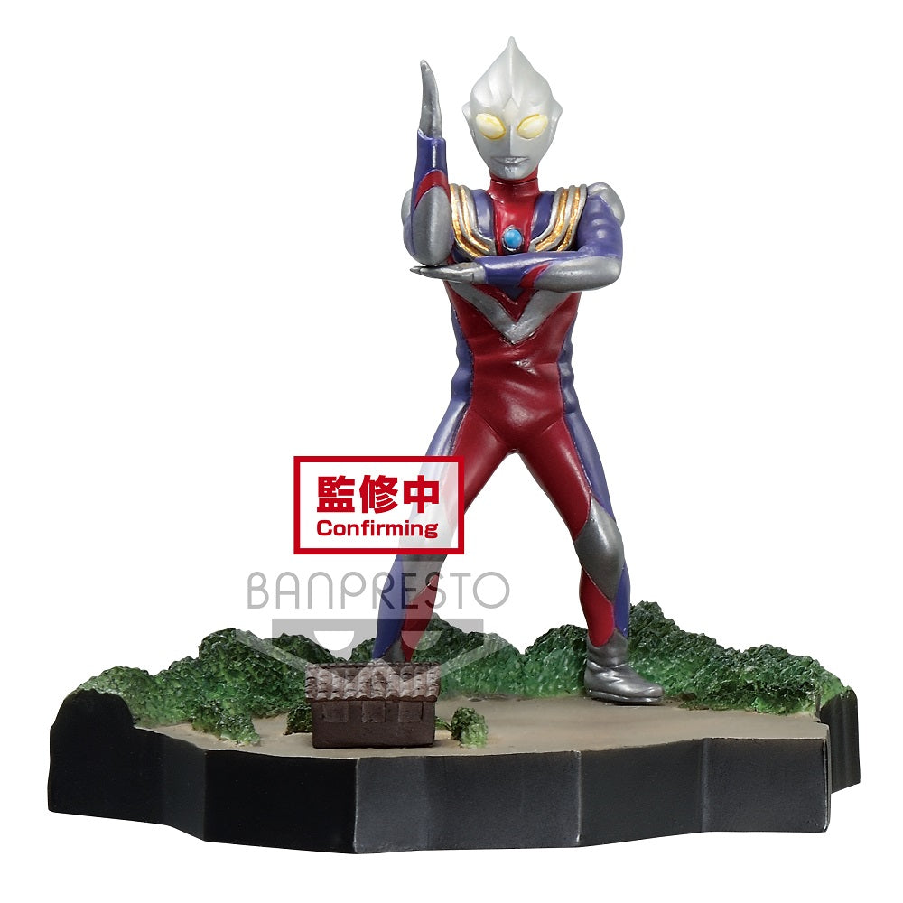 Banpresto Collectible Ultraman Tiga Stagement Figure Set #49