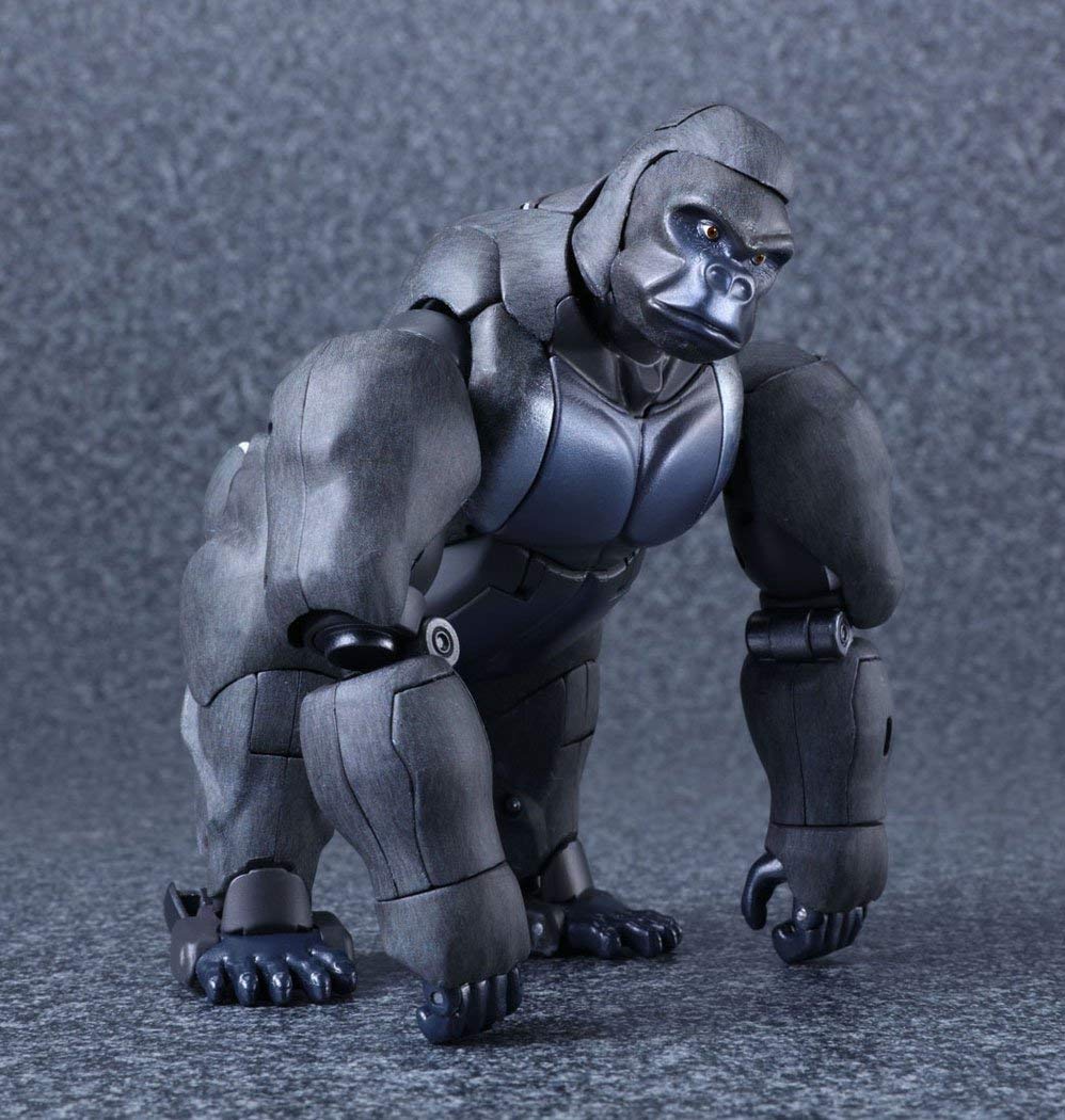 Re-released Beast Wars MP-32 Masterpiece Optimus Primal with Multiple Faces and Weapons