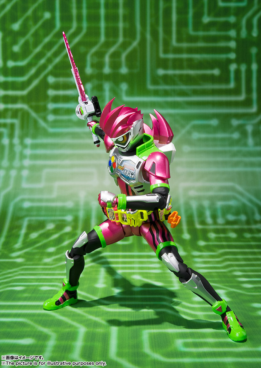 SH Figuarts Kamen Rider Ex - Aid Level 2 Action Gamer 20 Rider Kicks Re - release Version
