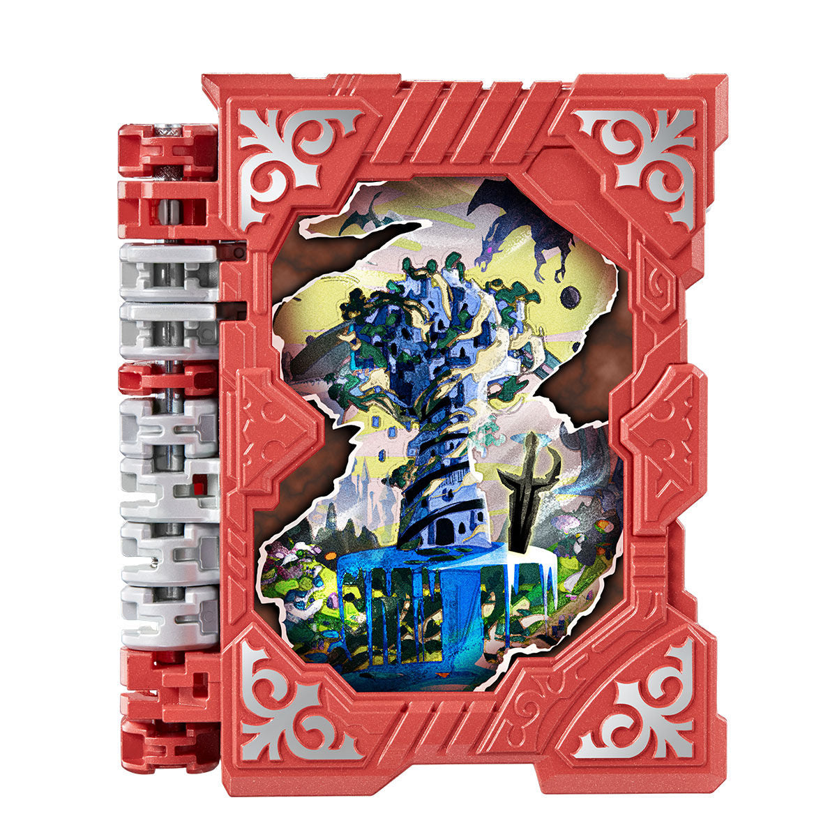 DX Dooms Driver Buckle Set with Omni Force and Grimoire Wonder Ride Book - Ideal Kamen Rider Transformation Accessory