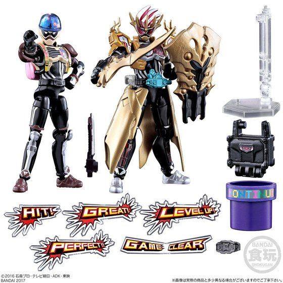 Exclusive Ex - Aid SODO Final Stage Collectible Candy Toy Figures with Dynamic Effects
