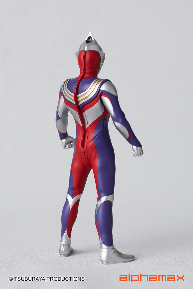 Alphamax 6.5 - inch Fully - Posable Ultraman Tiga Action Figure with Hidden Joints