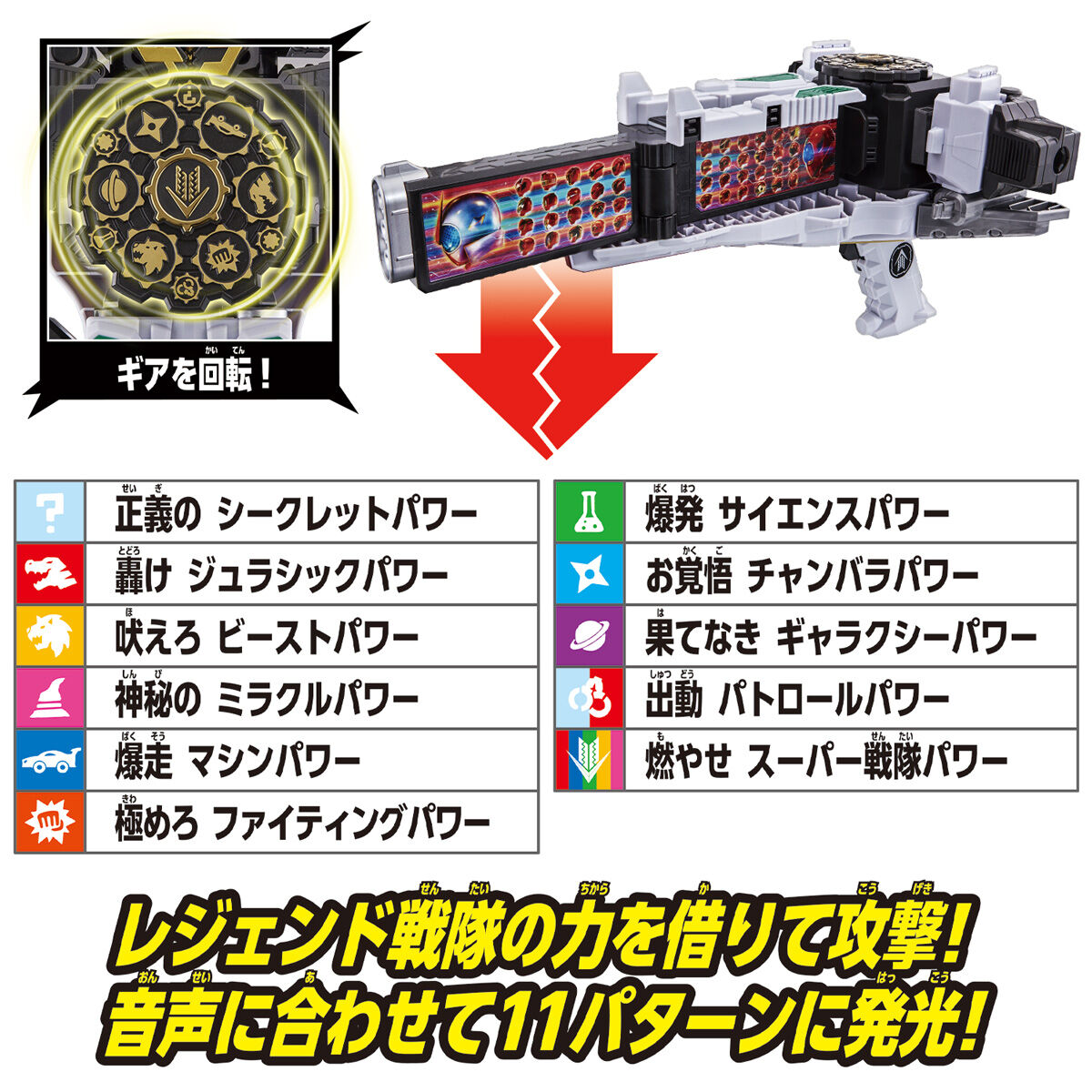 DX Zenkai Cannon: A Triple - Changer Toy with Sound Effects