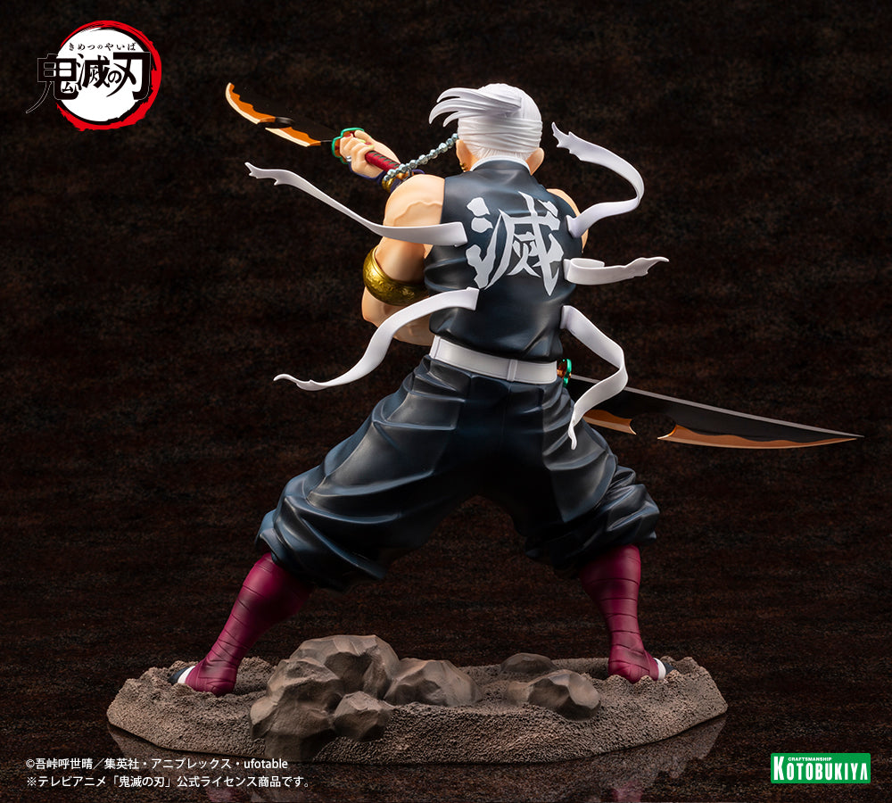 ARTFX J Collectible Statue of Tengen Uzui from Demon Slayer: Kimetsu no Yaiba