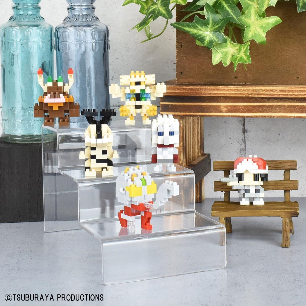 Nanoblock Mininano Ultraman Volume 3 - Assorted 6 Character Set