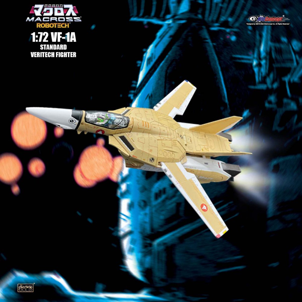 Macross 1/72 Scale Limited Edition VF-1A Standard Valkyrie/Veritech Fighter Model - KitzConcept