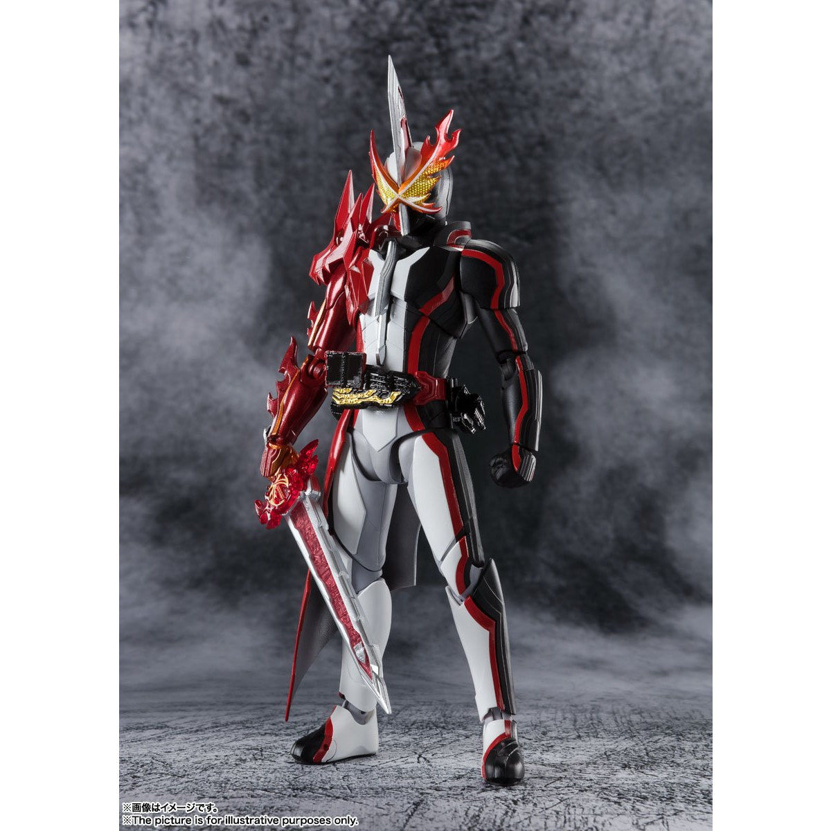 SH Figuarts Kamen Rider Saber Brave Dragon with Sword and Optional Hands