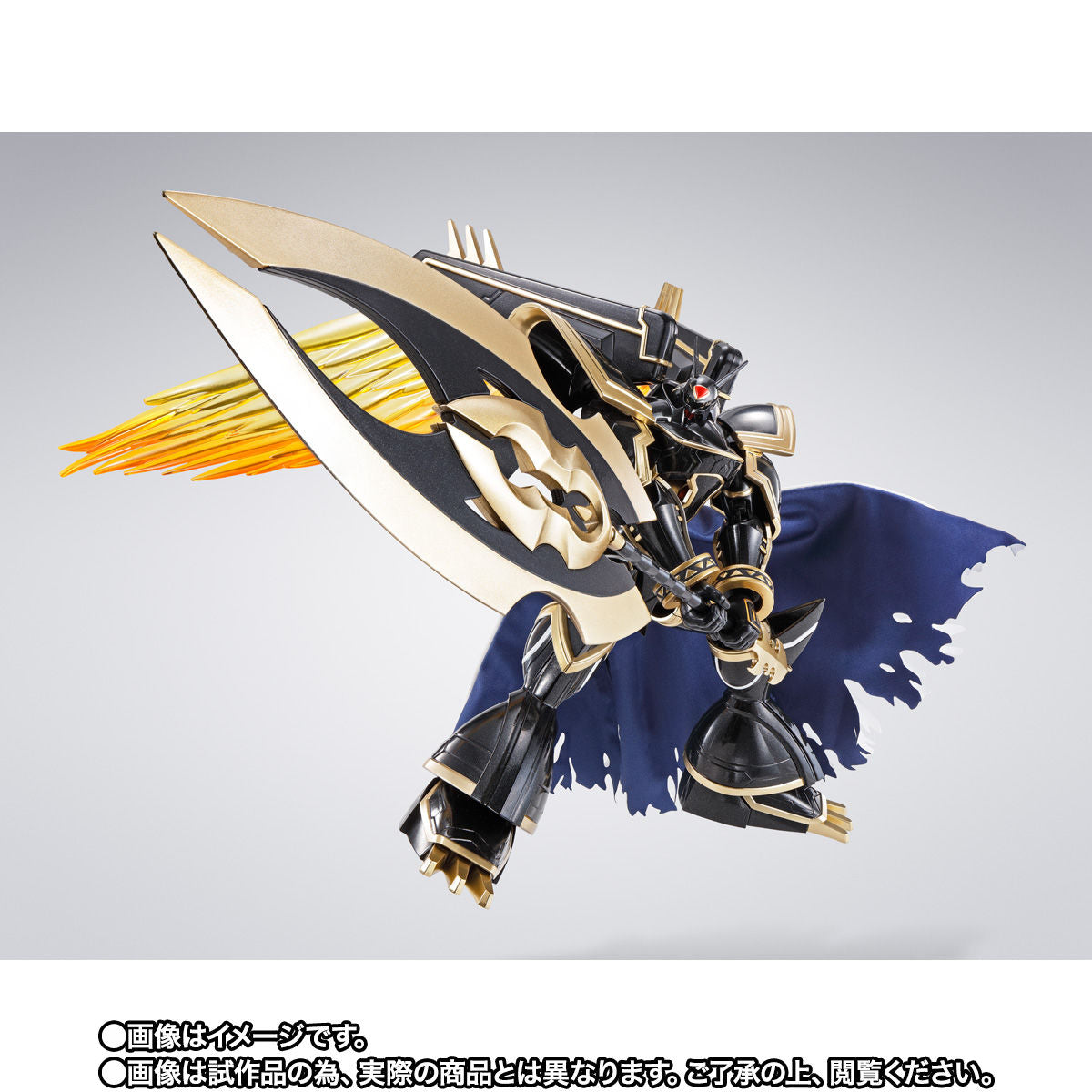 SH Figuarts High - Quality Premium Color Version Action Figure of Alphamon Ouryuken
