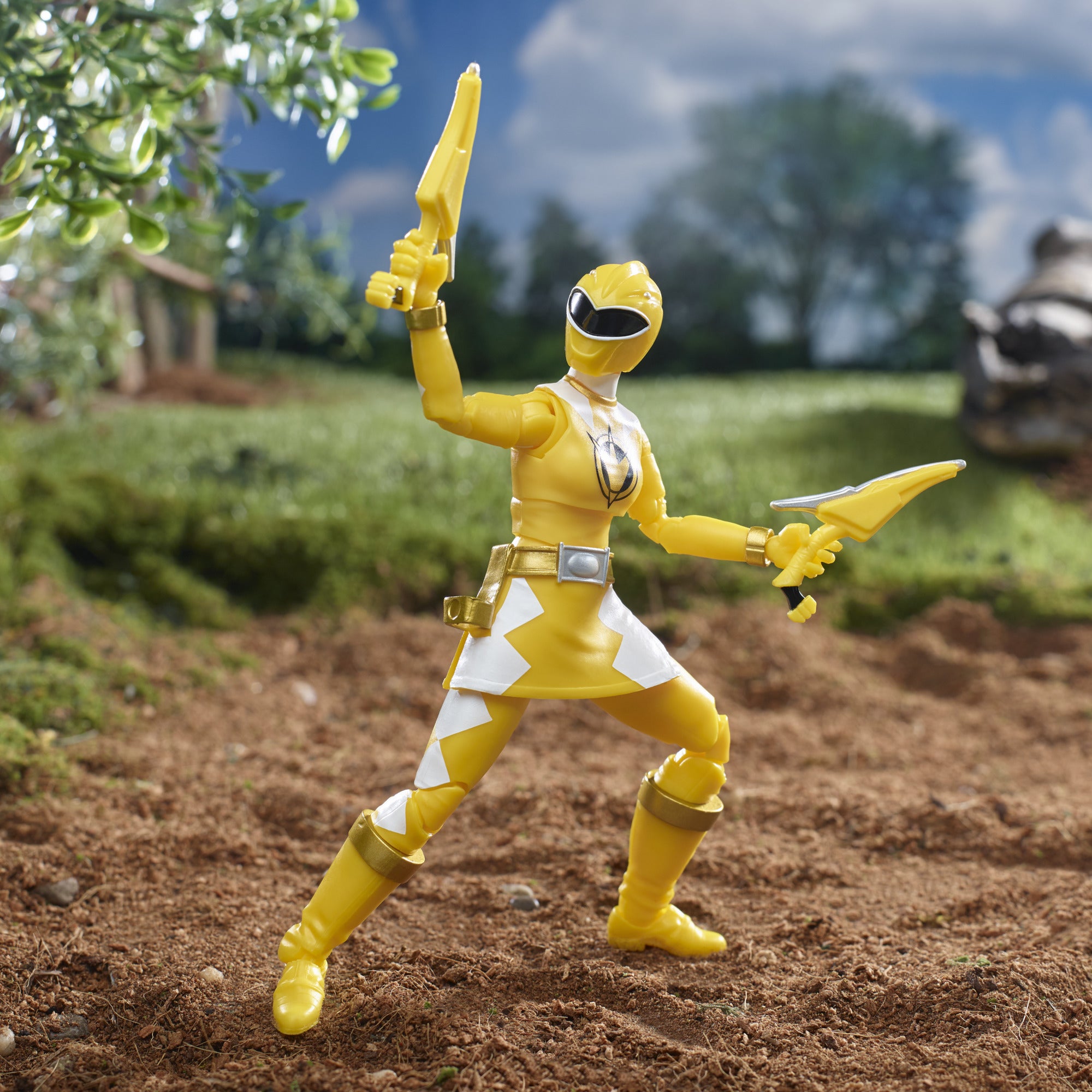 6 - inch Lightning Collection Premium Dino Thunder Yellow Ranger Figure