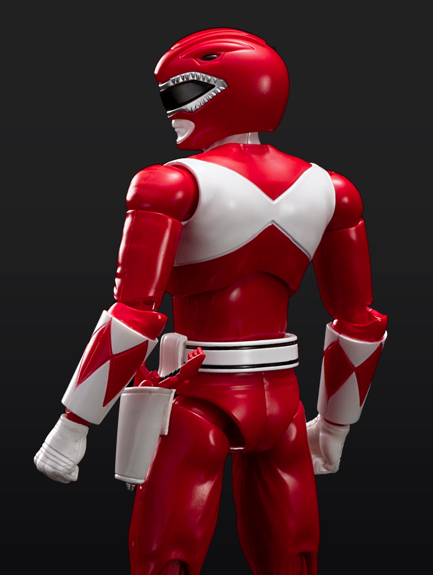 Flame Toys Pre - painted Plastic Model Kit of Power Rangers Furai Red Ranger