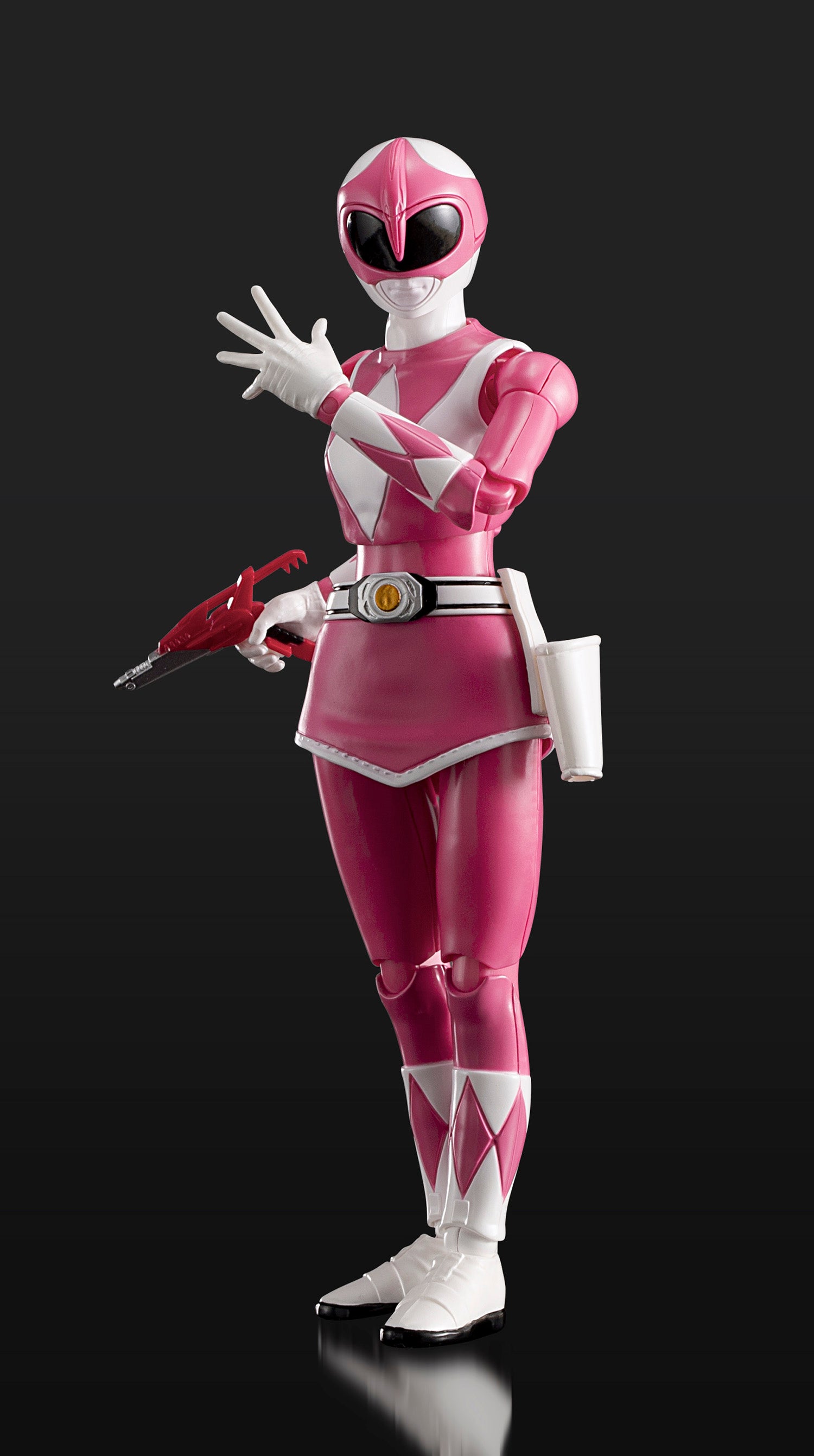 Flame Toys Pre - painted Plastic Model Kit of Power Rangers Furai Pink Ranger