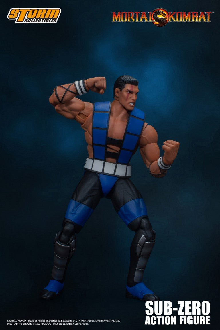 Unmasked Sub - Zero Action Figure from Mortal Kombat 3