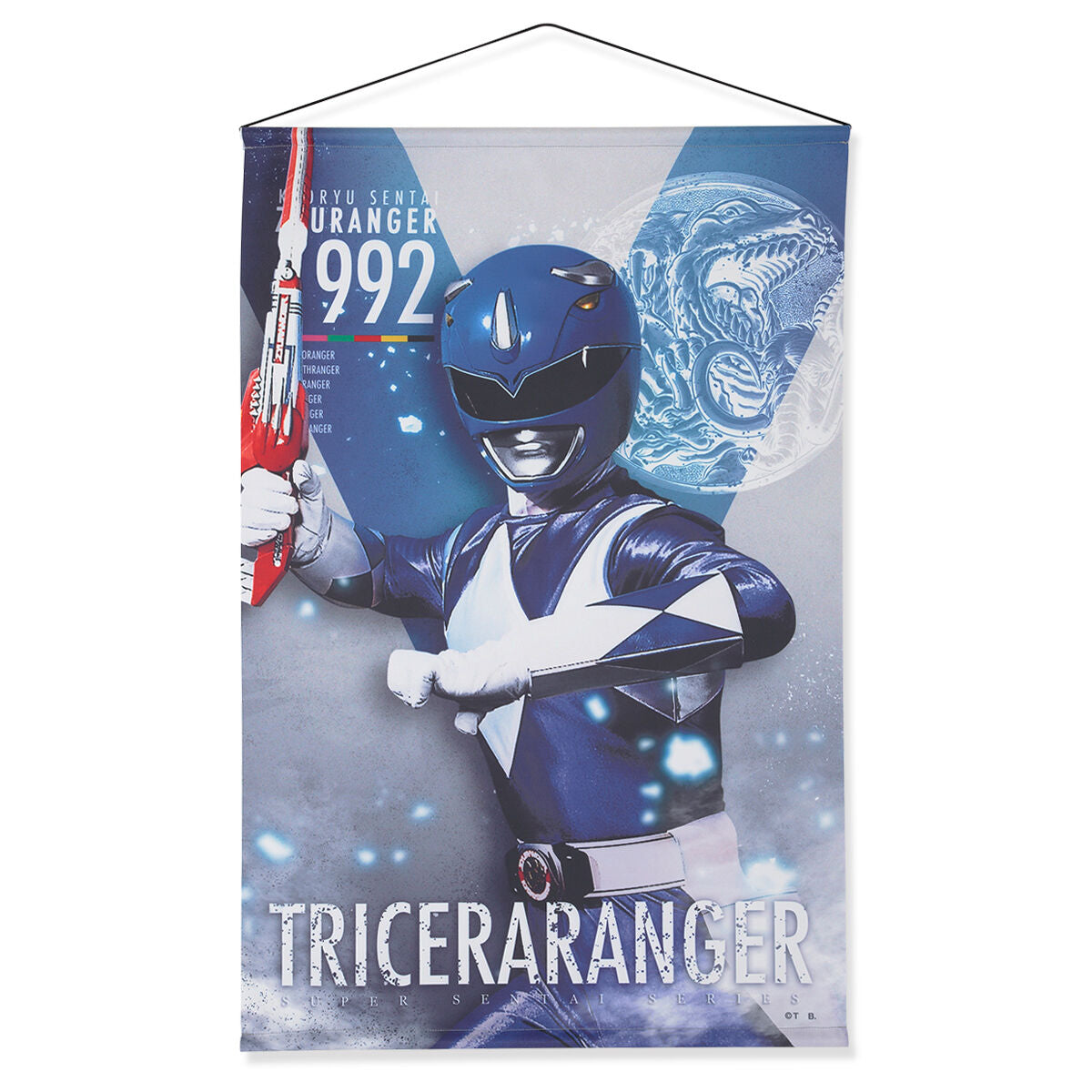 Pre - order Zyuranger Hanging Wall Tapestries for 30th Anniversary