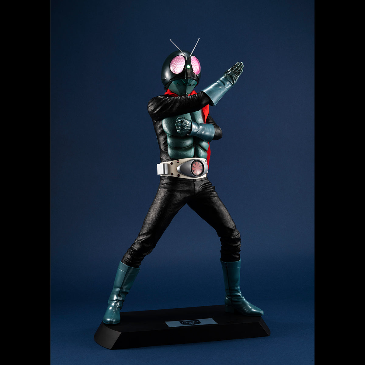 Amazing Illuminated Leather Statue of Masked Rider Ichigo