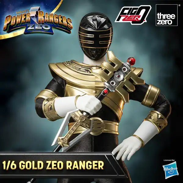 Pre - order FigZero 1/6 Gold Zeo Power Ranger from Power Rangers Zeo