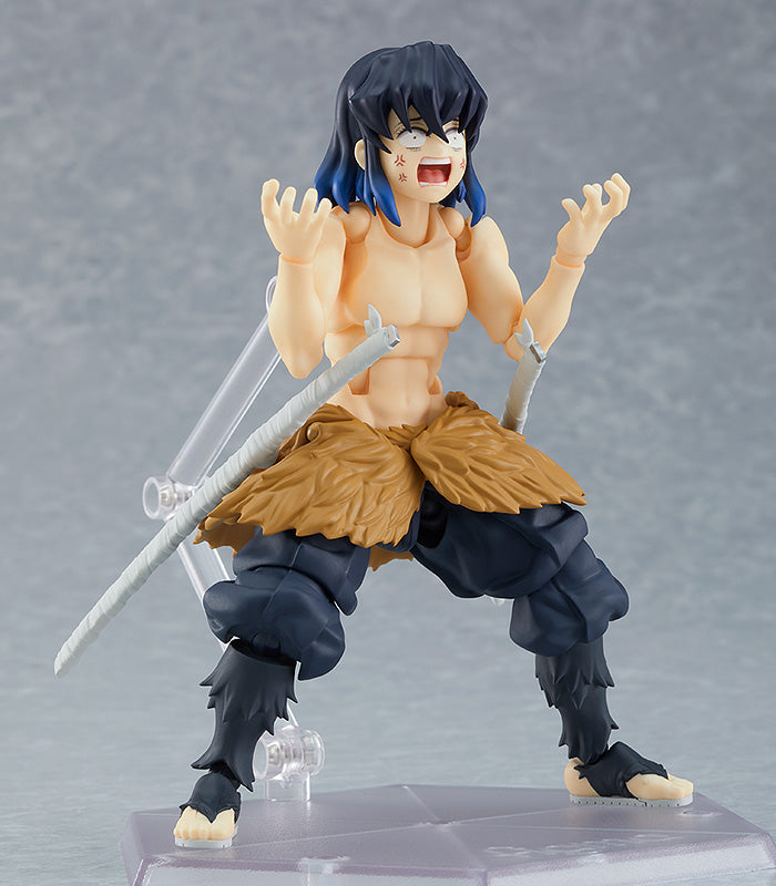 DX Inosuke Hashibira Demon Slayer Action Figure Figma Collectible