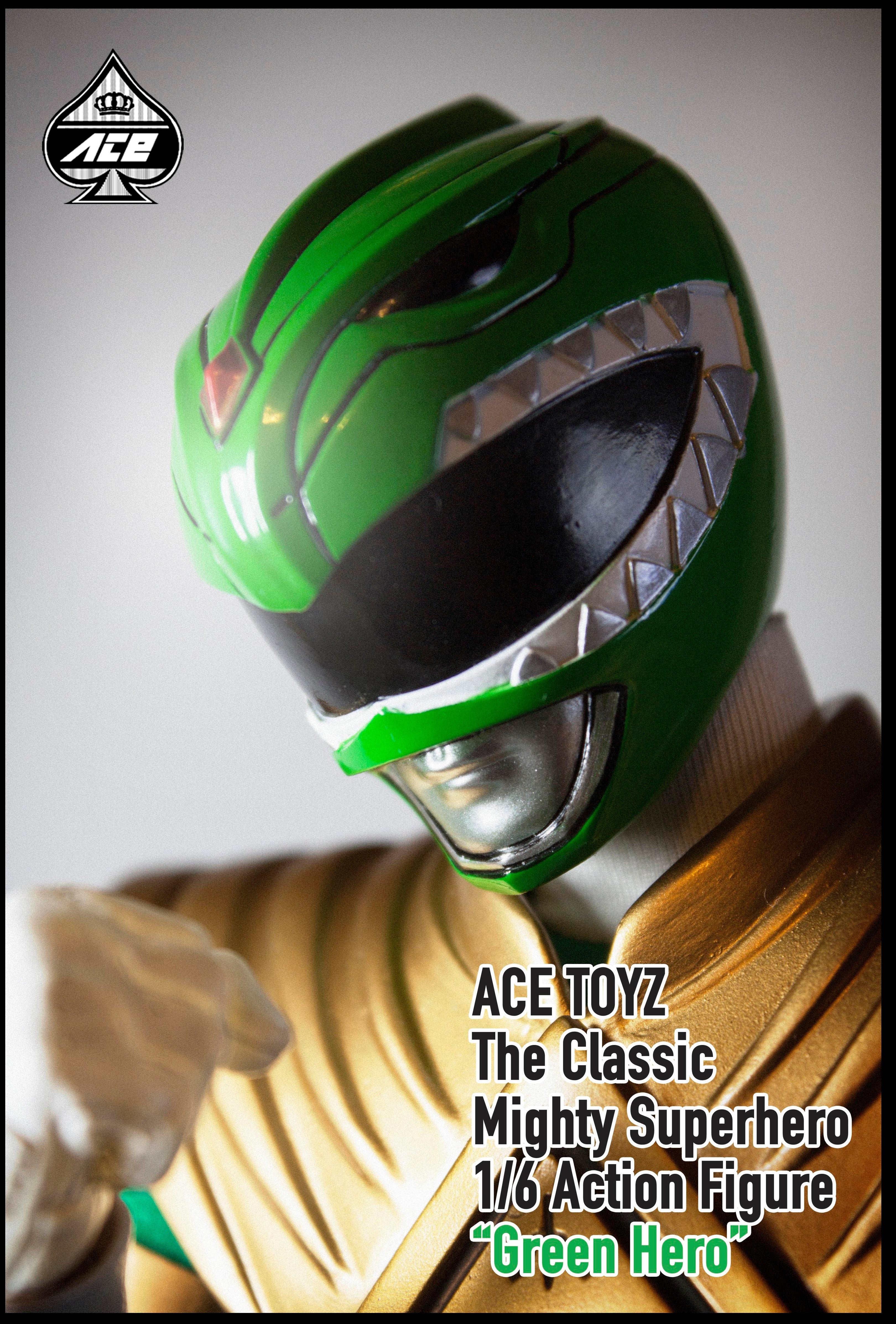 Ace Toyz 1:6 Scale Green Hero Figure - CMSH-06 with Accessories