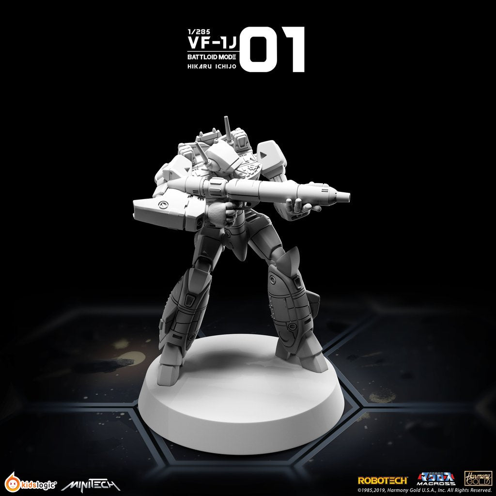 Minitech MT01 Valkyrie VF1J Battloid Mode - Hikaru Version Miniature Model