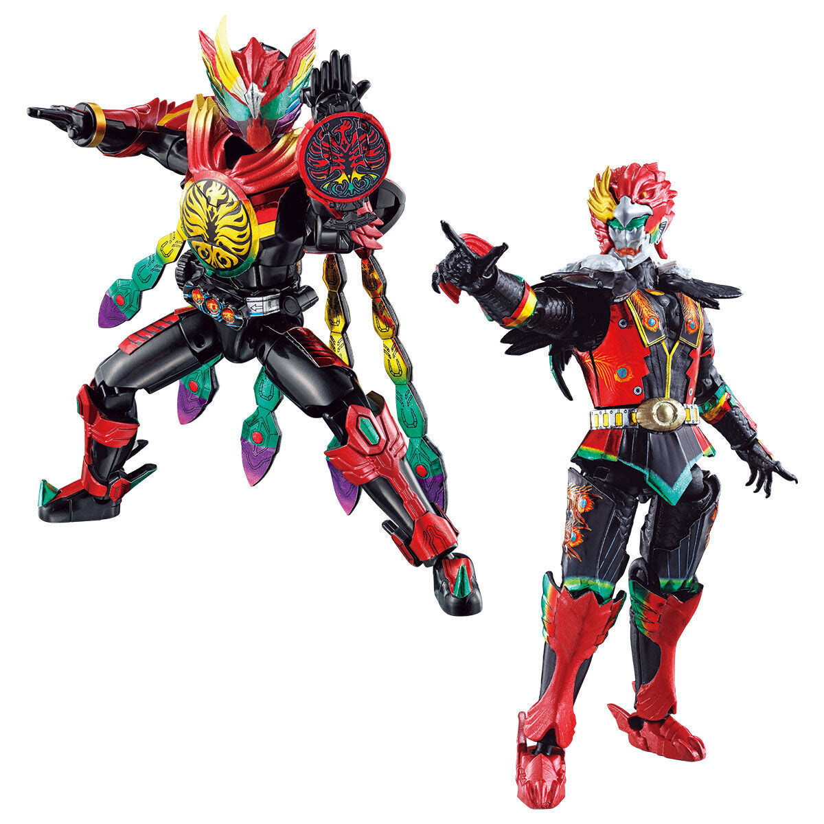 SODO Kamen Rider OOO Core Medal Resurrection Set 01 with Tajador Eternity & Ankh's Greed Figures