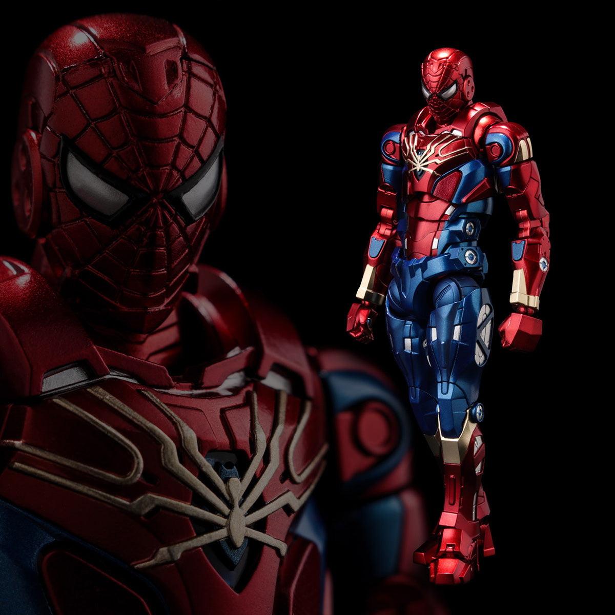 Iron Spider Action Figure from Sentinel's Fighting Armor Series