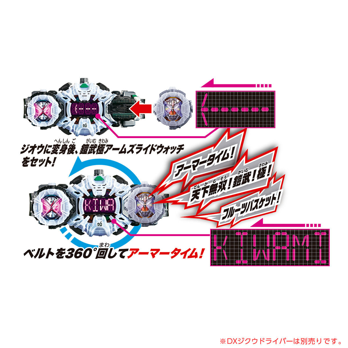 DX Premium Kiwami Arms RideWatch: High - Quality Gaming Accessory