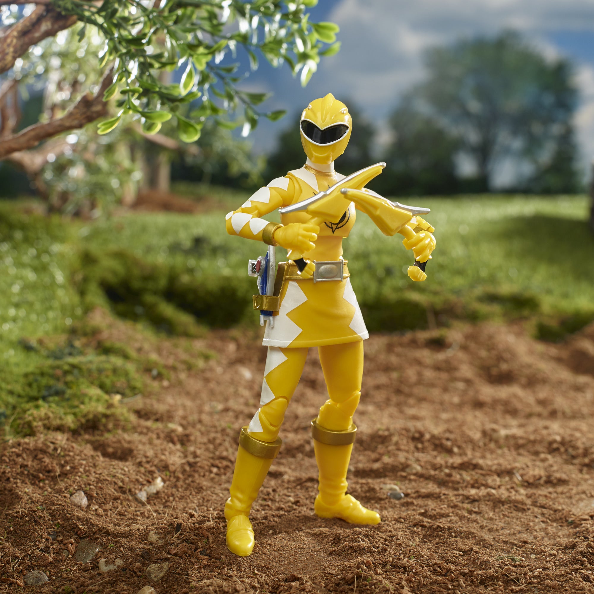 6 - inch Lightning Collection Premium Dino Thunder Yellow Ranger Figure