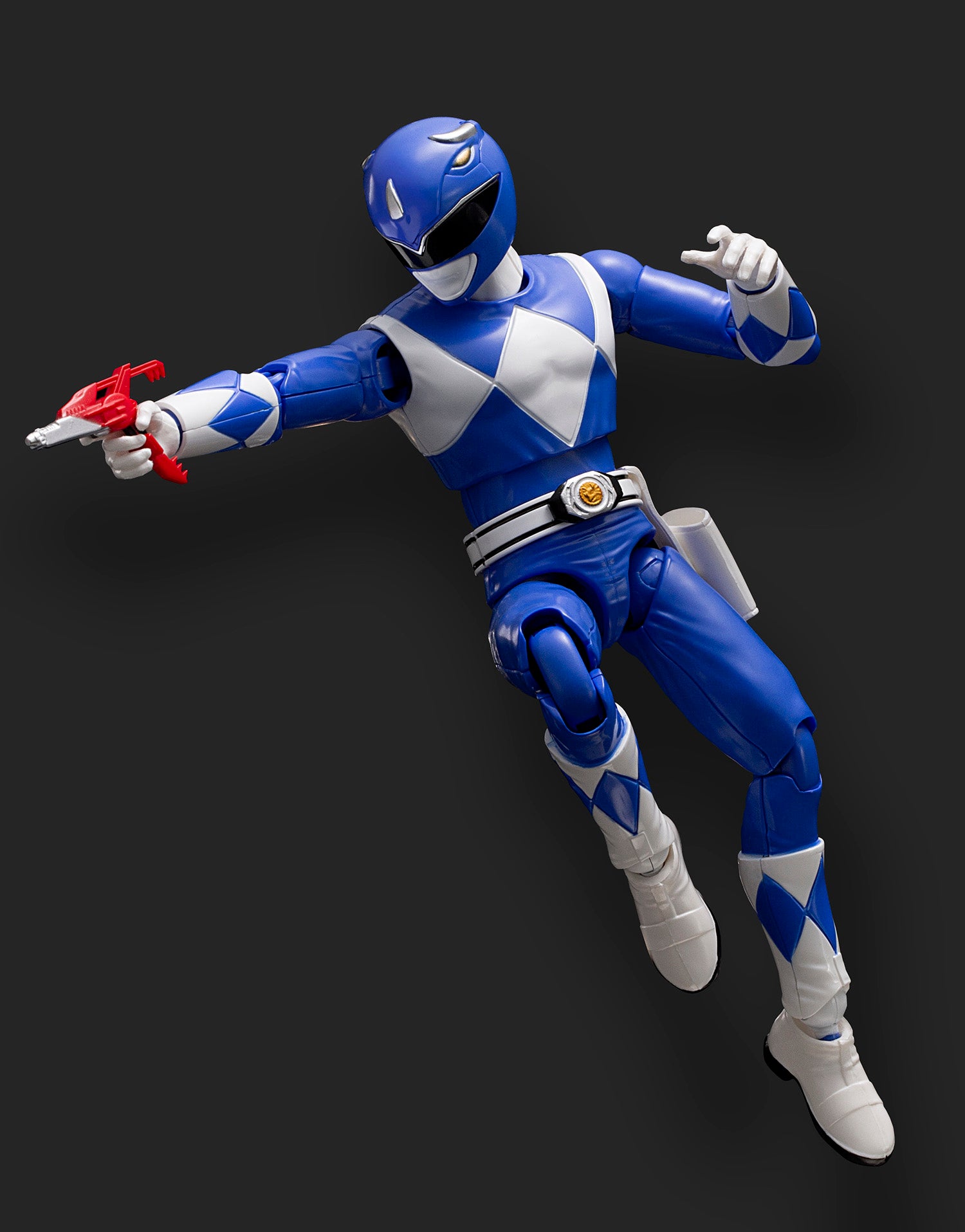 Flame Toys Pre - painted Plastic Blue Ranger Model from Power Rangers Furai