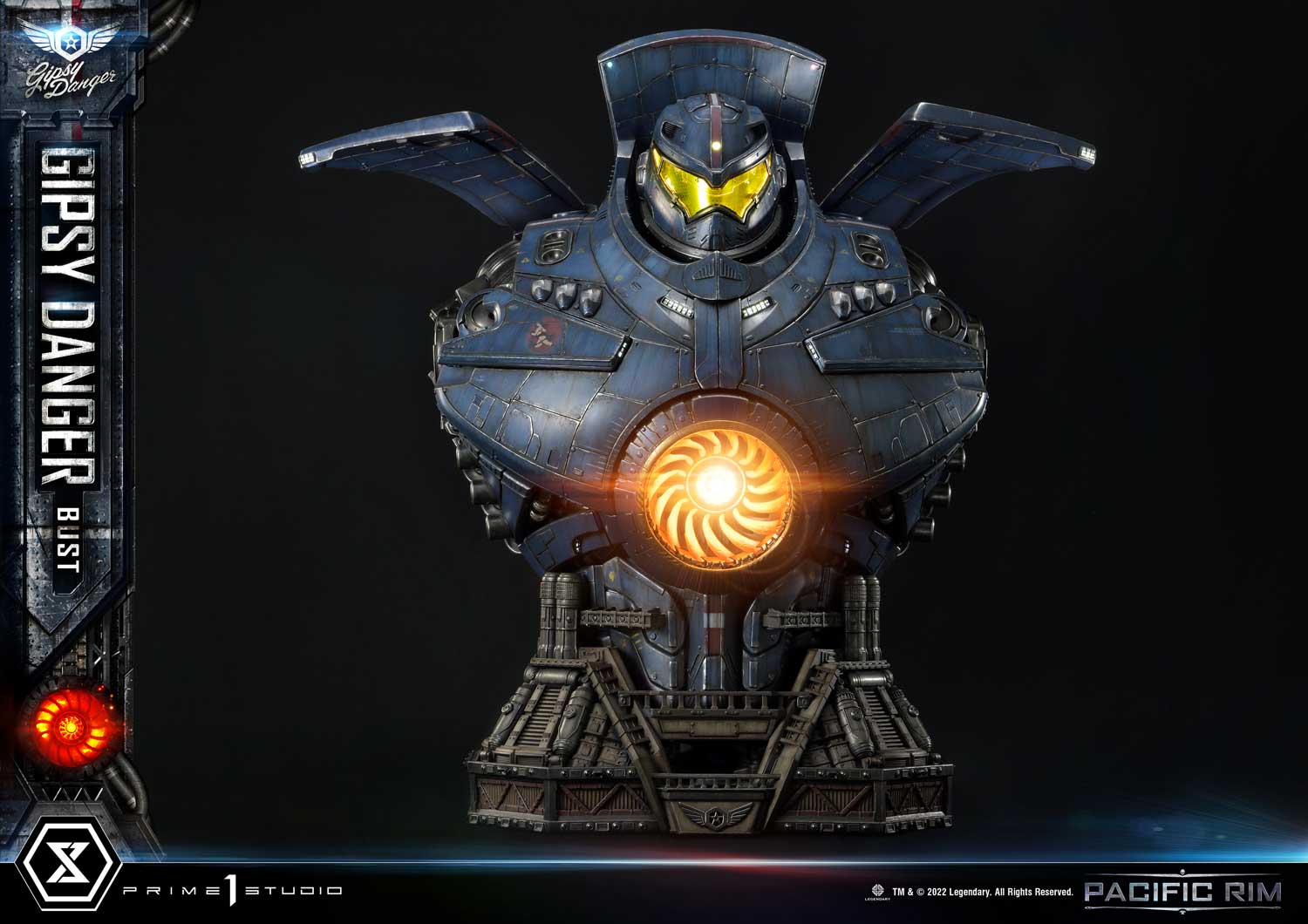 Pacific Rim Gipsy Danger Life - Size Bust Collectible Model