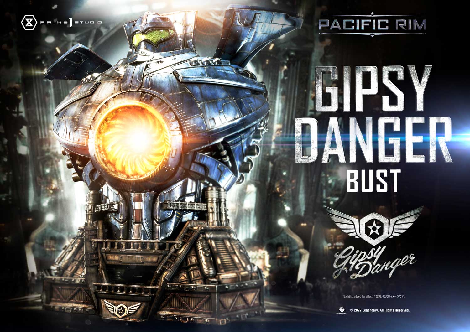 Pacific Rim Gipsy Danger Life - Size Bust Collectible Model