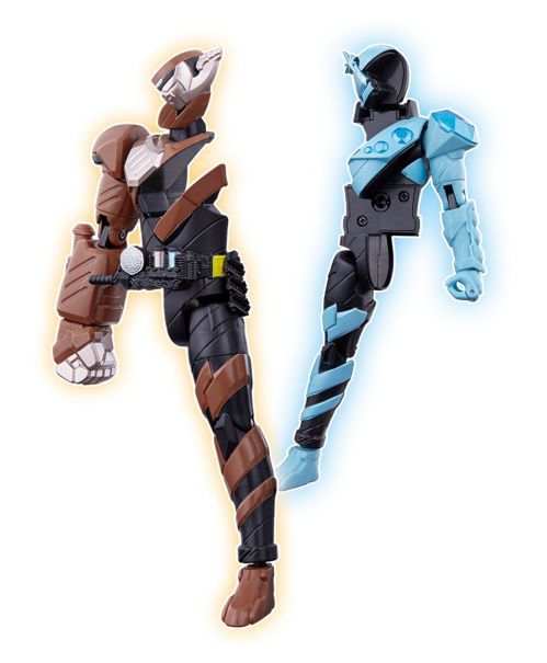 BCR02 Gorilla Mond Changeable Rider Bottle Figure with Fun Combinations