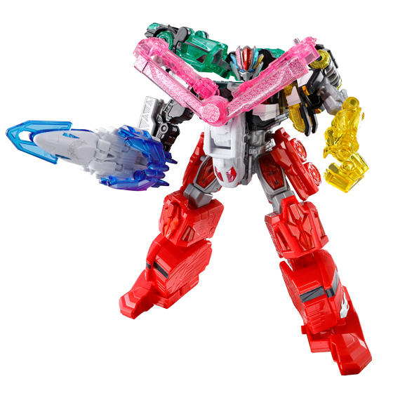 Kiramager Miniature Plastic Model Set 01 - Kiramaizin, The Main Mecha of Kiramager