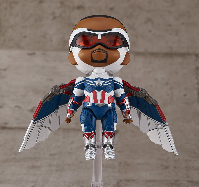 DX Nendoroid Figure of Captain America (Sam Wilson) from Marvel