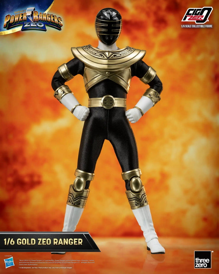 Pre - order FigZero 1/6 Gold Zeo Power Ranger from Power Rangers Zeo
